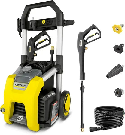 Kärcher K1700 Electric Pressure Washer  Includes 3 Nozzles & Detergent Tank