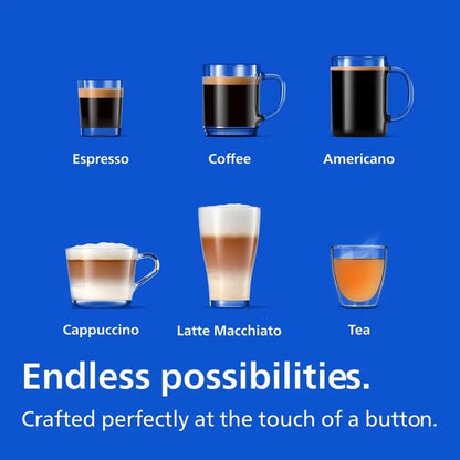 Philips EP3241/54 3200 Series Automatic Espresso Machine Featuring Ceramic Grinder and AquaClean Filter