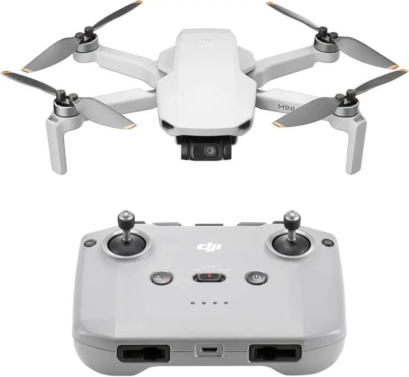 DJI Mini 4K Drone for Adults — Ultra-Compact 4K UHD Camera, 3-Axis Gimbal, 10 km Transmission, 31-Min Flight Time