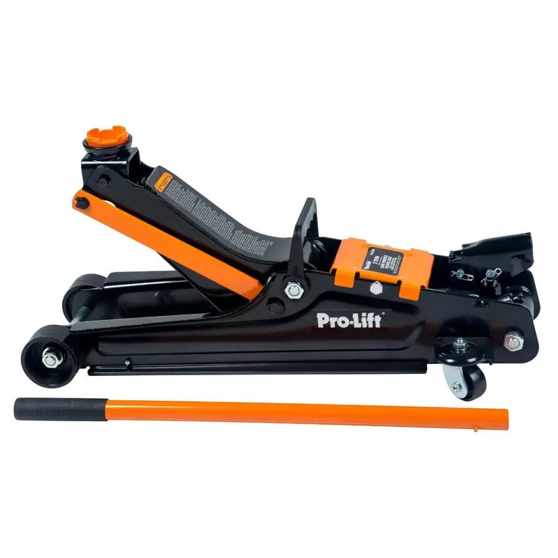 2-Ton Hydraulic Trolley Floor Jack  4,000-Pound Lifting Capacity, Stable Car Lift for Garages and Driveways