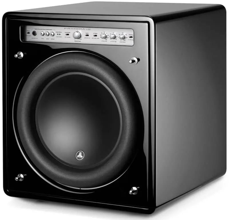 JL Audio 12 Fathom Black Gloss Powered Subwoofer
