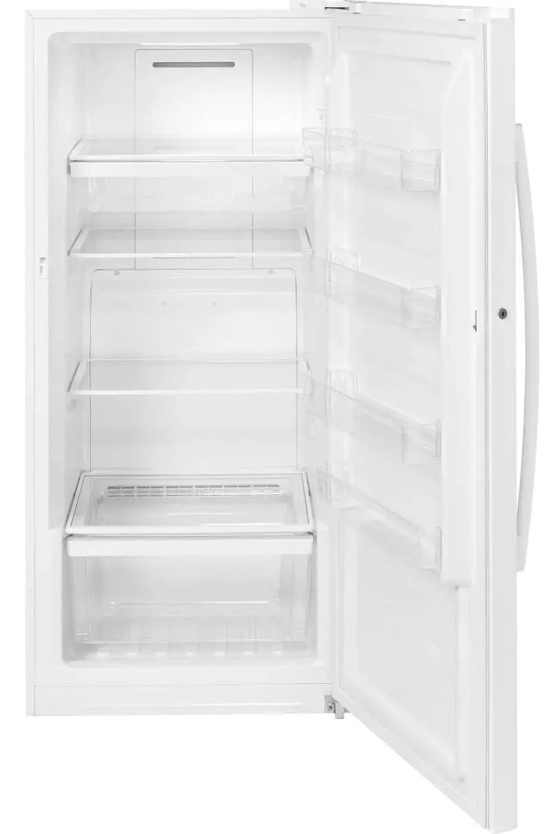 GE 14.1 Cu. Ft. White Garage Ready Frost-Free Upright Freezer