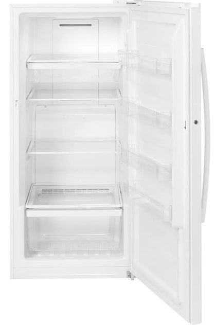 GE 14.1 Cu. Ft. White Garage Ready Frost-Free Upright Freezer
