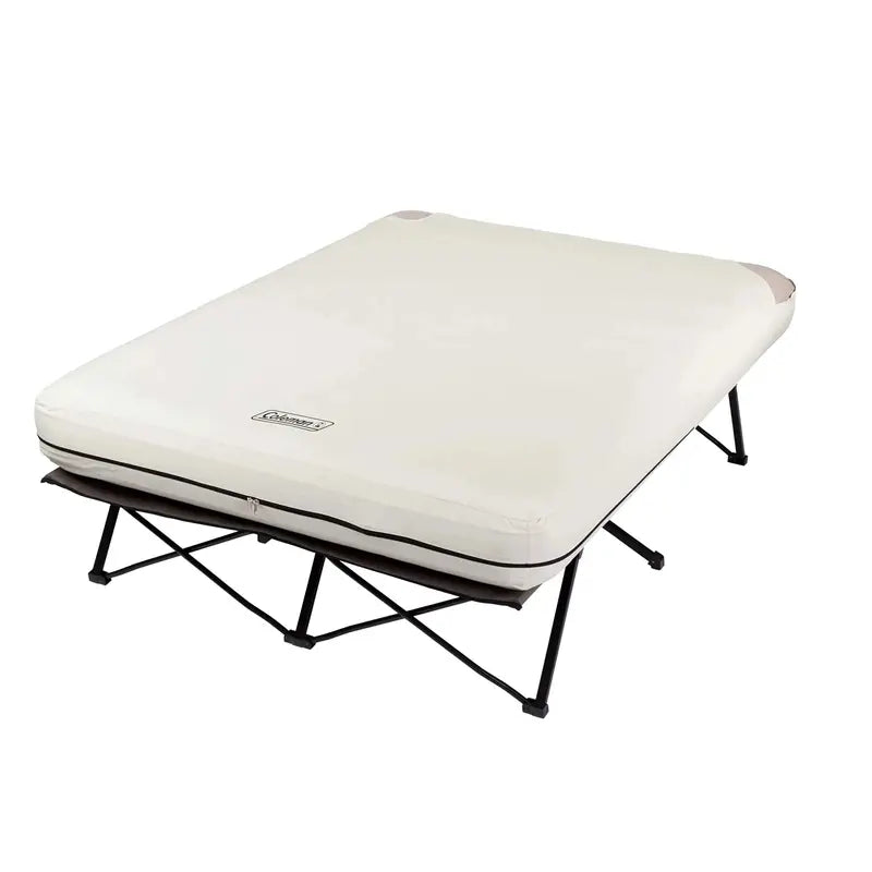 Coleman Adult Camping Cot + Air Mattress Bundle  Portable Sleep System for Outdoors