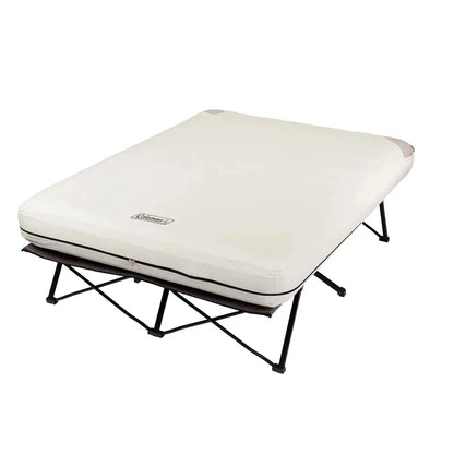 Coleman Adult Camping Cot + Air Mattress Bundle  Portable Sleep System for Outdoors