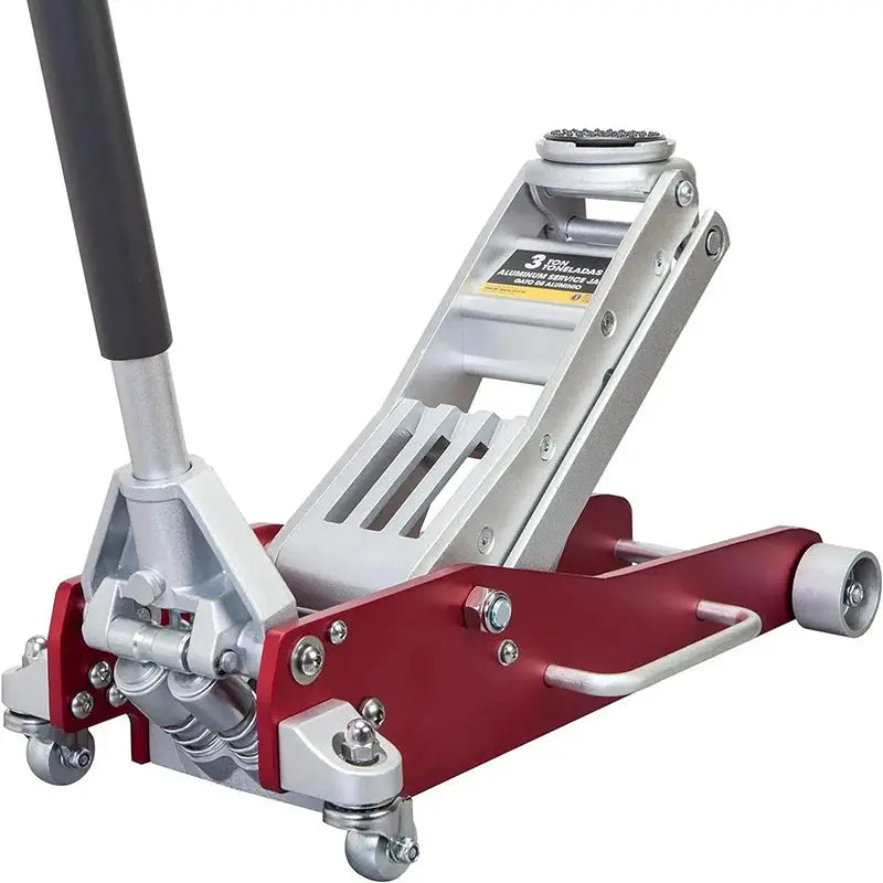 Torin Low-Profile Aluminum Floor Jack  3-Ton Capacity, Economy-Friendly Garage Lifting Solution