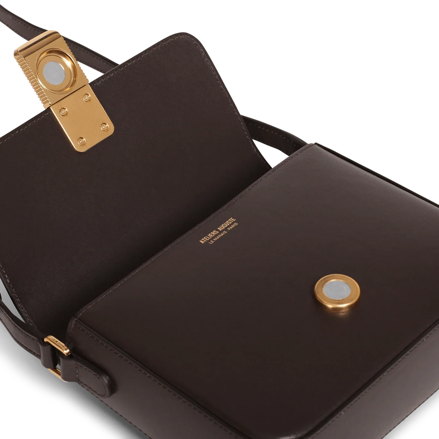 Mini Monceau - Cuir Box Chocolat