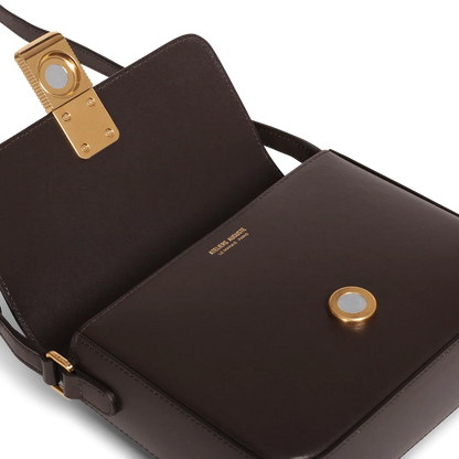 Mini Monceau - Cuir Box Chocolat
