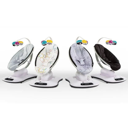 4moms mamaRoo 4 Baby Swing  Bluetooth-Enabled Multi-Motion Rocker with 5 Soothing Patterns