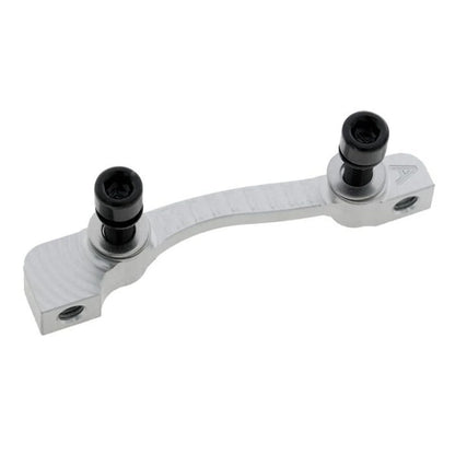 Adaptateur Étrier Avant / Arrière PM / IS HOPE  (Avant 160mm / Arrière 140 mm) #HBMA Argent
