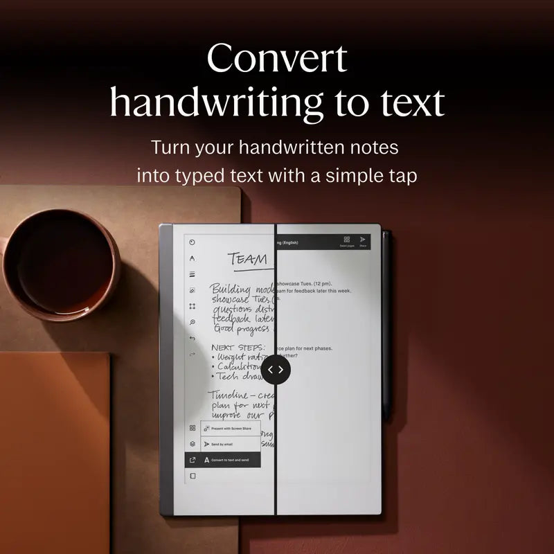 reMarkable 2 Paper Tablet  10.3¡å E-Ink Display with Marker Plus &amp; Polymer Weave Folio (Gray)