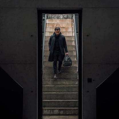 Suede Weekender - Storm Grey