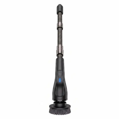 Cordless Spin Scrubber with Extendable Shaft and Interchangeable Cleaning Attachments