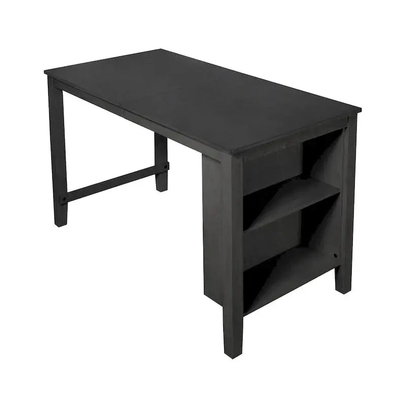 Africa 5-Piece Counter-Height Dining Set  Rustic Table and Matching Chairs for Modern Kitchens