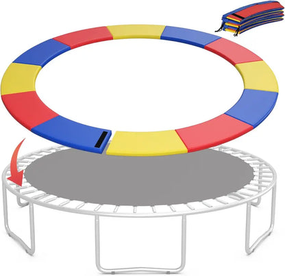 Hole-Free Trampoline Pad Replacement  Universal Fit for Pole-Based Frames