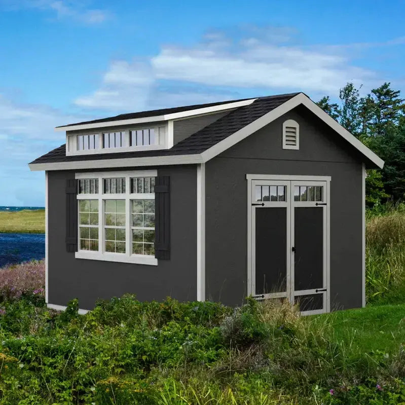 Windemere 10 ft. x 12 ft. Storage Shed  Spacious Outdoor Utility Structure