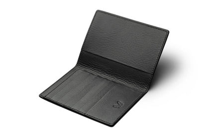 Suede Passport Wallet - Storm Grey