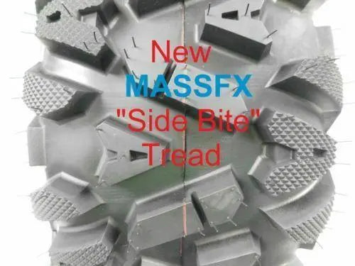 25-Inch MASSFX ATV/UTV Tire Set  Complete 4-Piece Kit: 25×8-12 & 25×10-12 Bighorn Tires