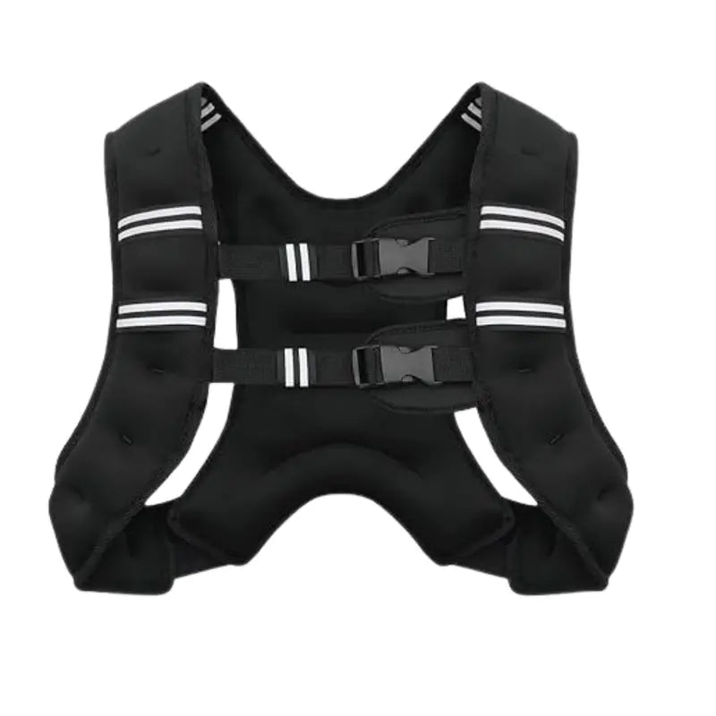 Reflective Adjustable Weighted Vest for Fitness Training and Functional Conditioning