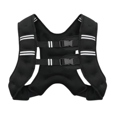 Reflective Adjustable Weighted Vest for Fitness Training and Functional Conditioning