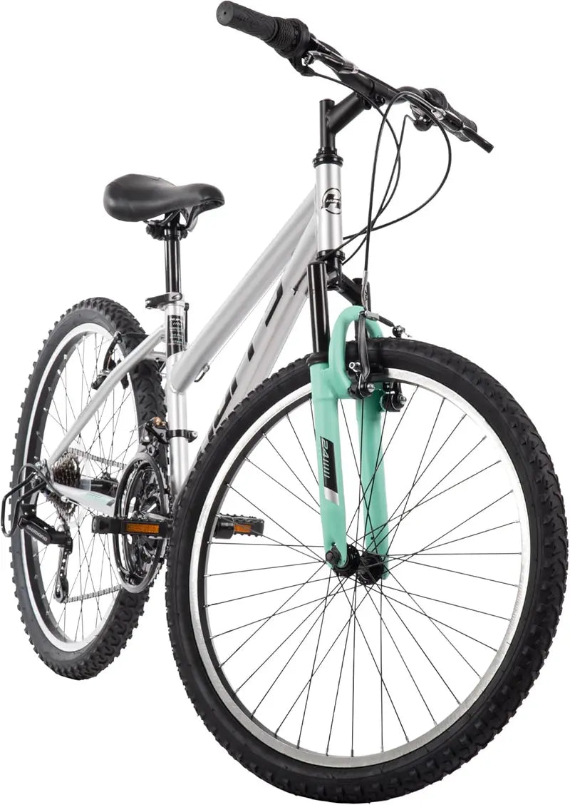 Huffy Stone Mountain Hardtail Mountain Bike  20″/24″/26″ Sizes, Shimano Shifting, Suspension Options & Youth-to-Adult Fit