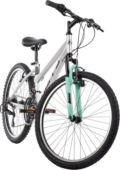 Huffy Stone Mountain Hardtail Mountain Bike  20″/24″/26″ Sizes, Shimano Shifting, Suspension Options & Youth-to-Adult Fit