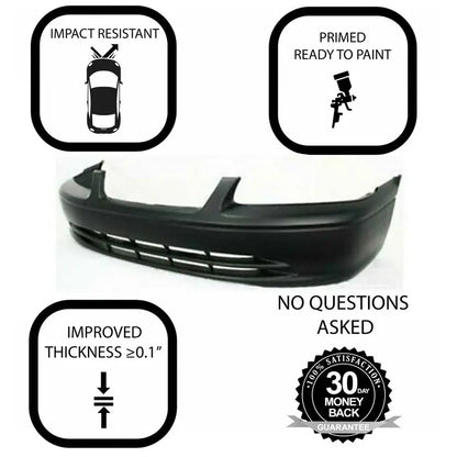 Primed Front Bumper Cover Fascia for 2000-2001 Toyota Camry CE LE XLE 52119AA902