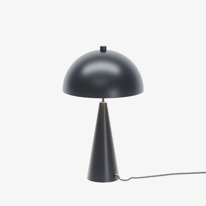 Lampe champignon   poser en m tal noir Monet