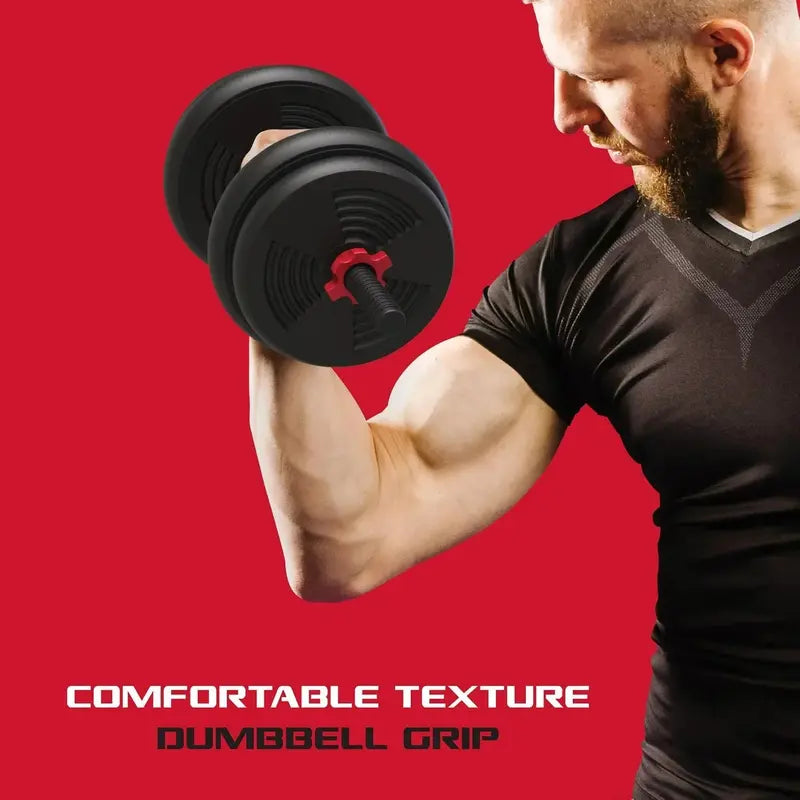 SmartBell Gym  60 lb Adjustable 4-in-1 Fitness System: Dumbbells, Barbell, Kettlebell