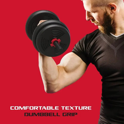 SmartBell Gym  60 lb Adjustable 4-in-1 Fitness System: Dumbbells, Barbell, Kettlebell