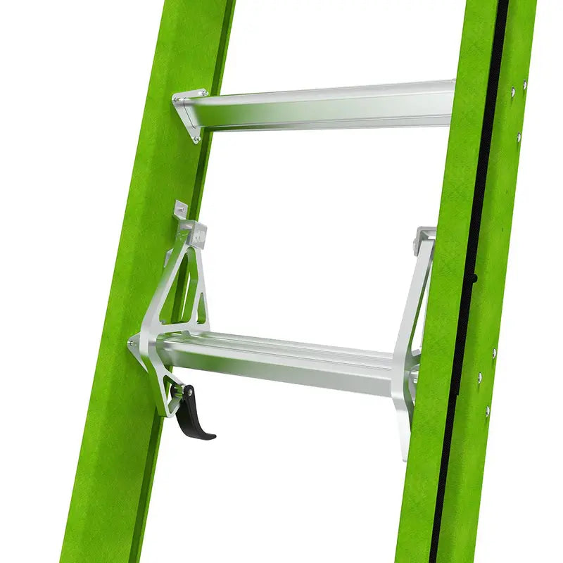 Little Giant HyperLite 24-Foot Fiberglass Extension Ladder  Lightweight, CSA-Approved, 300-Lb Load Capacity