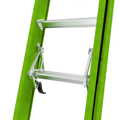 Little Giant HyperLite 24-Foot Fiberglass Extension Ladder  Lightweight, CSA-Approved, 300-Lb Load Capacity