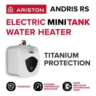 Ariston Andris 4 Gal. 6 Year 120-Volt Corded Point of Use Mini-Tank Electric Water Heater ANDRIS RS 4U 1.4KW