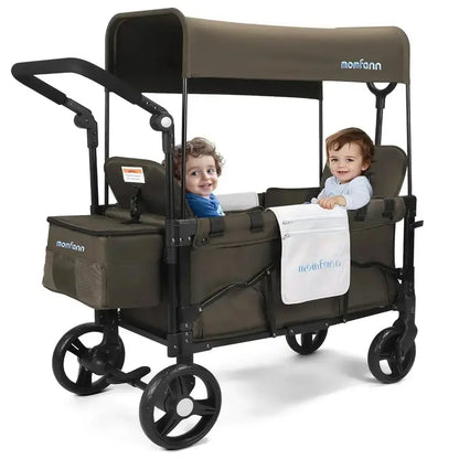 All-Terrain Kids’ Stroller Wagon  2-Seater Outdoor Baby Wagon for Toddlers