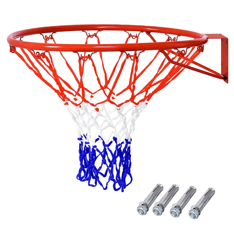 Replacement Basketball Rim Net  Universal 18-Inch Nylon Net for Portable Hoops