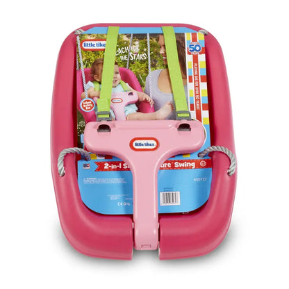 Little Tikes 2-in-1 Snug and Secure Swing  Magenta