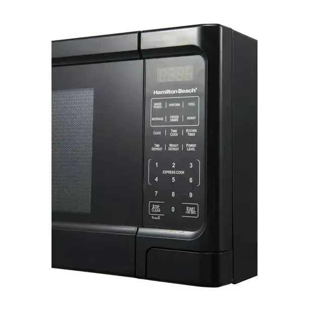 1.1 Cu Ft Black Digital Microwave Oven  Touchpad Interface for Quick, Precise Cooking