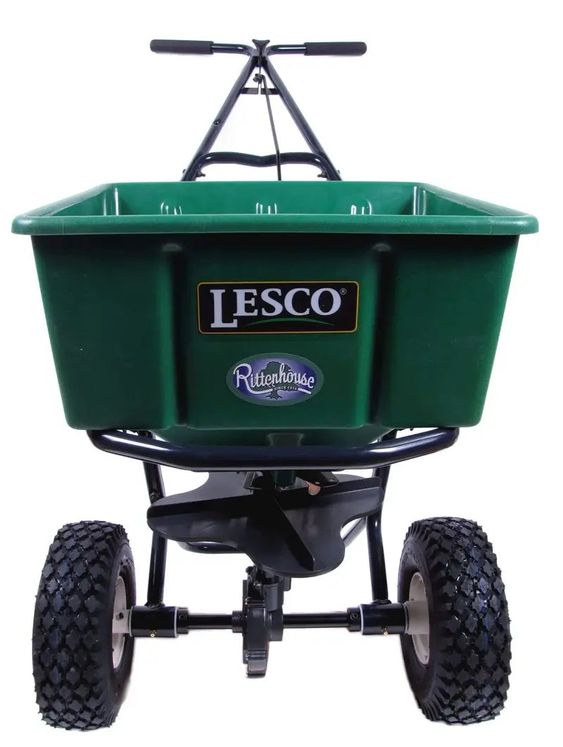 Scotts 50-Lb Broadcast Push Spreader  Adjustable Spread Rate for Lawns and Gardens