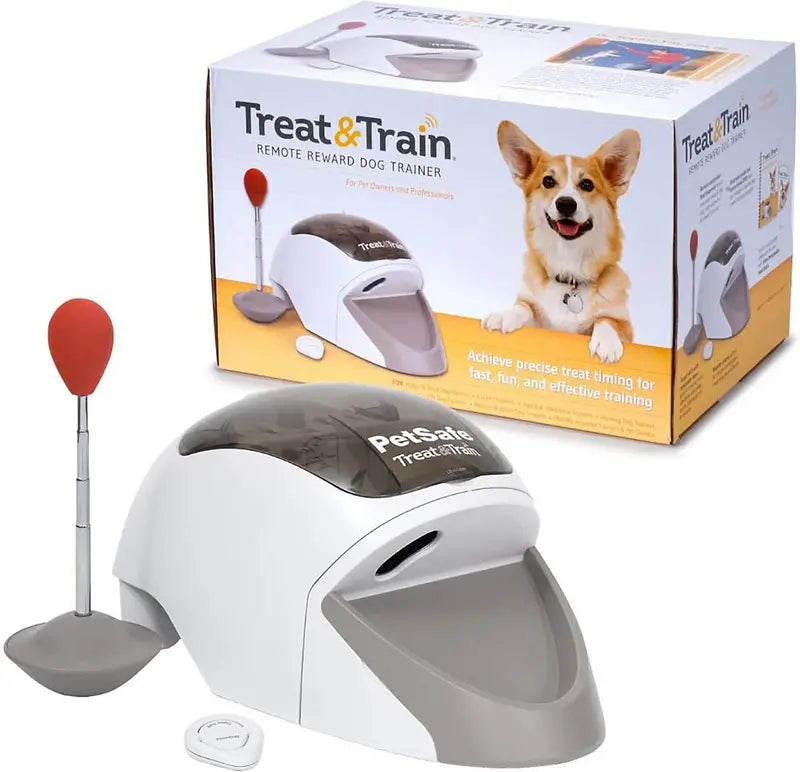 PetSafe Treat & Train Remote Dog Training System  Positive Reinforcement with Target Wand & DVD Guide