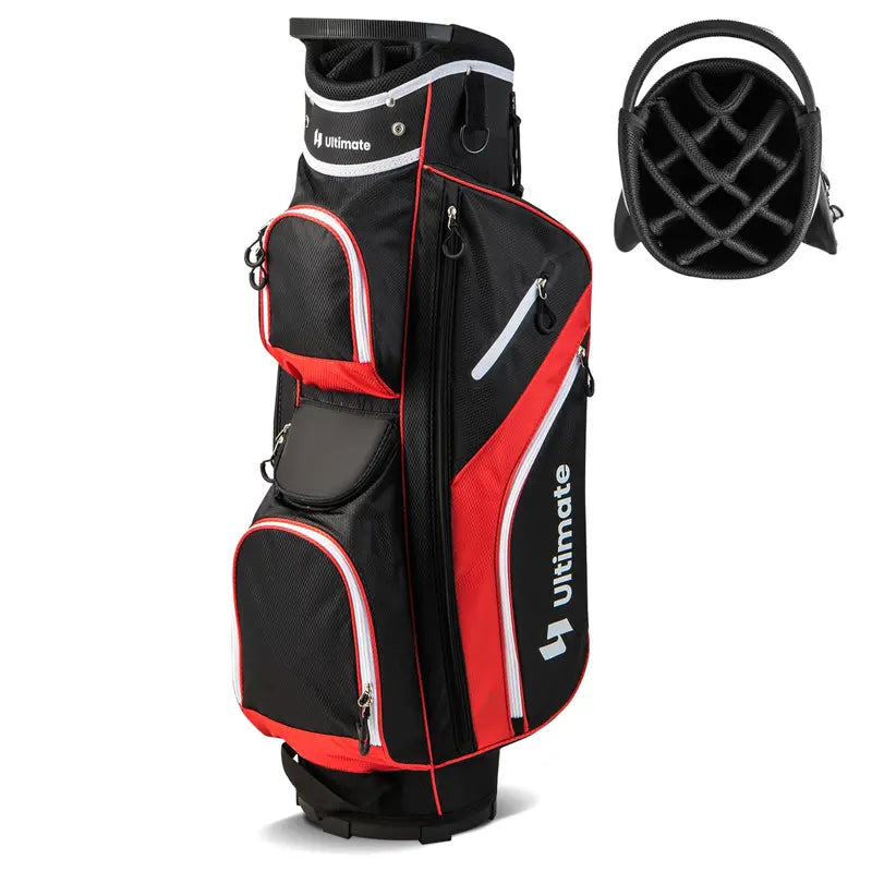 14-Way Divided Golf Cart Bag, Lightweight All-Terrain Carry Bag for Men and Women