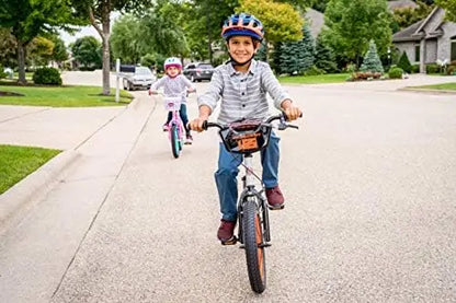 Schwinn Scorch 16″ Kids BMX Bike for Ages 3-7  Grey with Training Wheels & Accessories