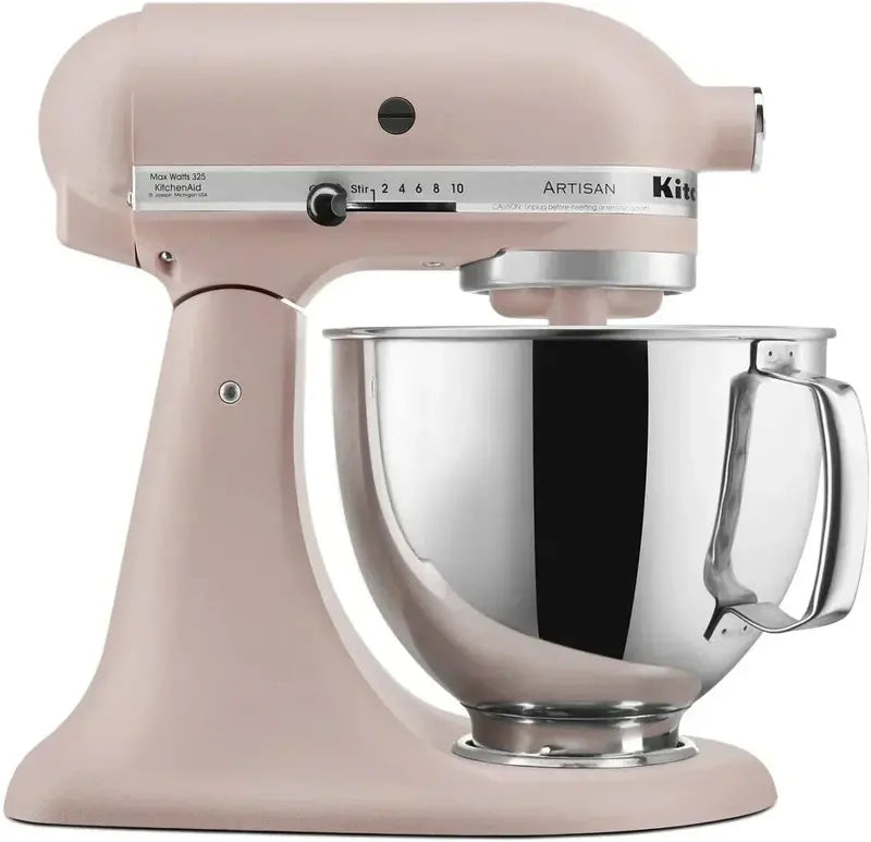 KitchenAid Artisan 5-Quart Tilt-Head Stand Mixer Featuring Pouring Spout