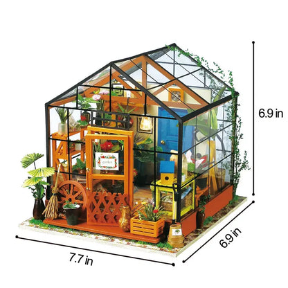 Rolife Flower House Miniature DIY Kit
