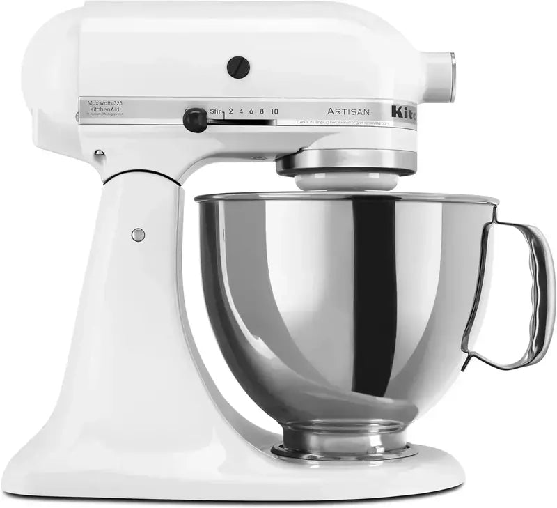 KitchenAid Artisan 5-Quart Tilt-Head Stand Mixer Featuring Pouring Spout