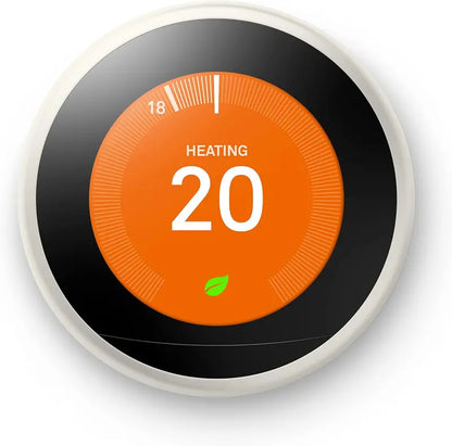 Nest Learning Thermostat (3rd Gen)  Smart Wi-Fi Programmable Thermostat with Alexa Support & Energy Reports  White
