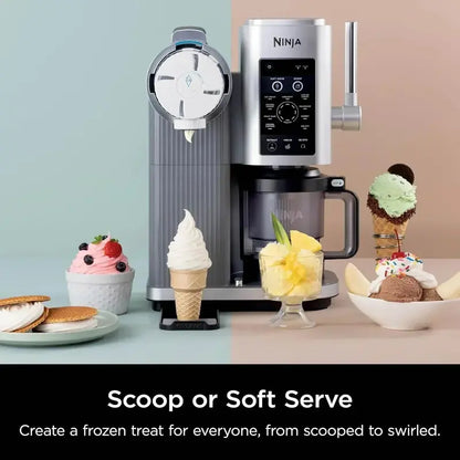 Ninja CREAMi Swirl Ice Cream Maker  Frozen Yogurt, Gelato, Sorbet, and Smoothie Bowl Creator