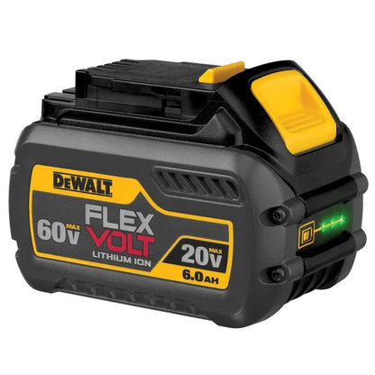 DEWALT FLEXVOLT 20V/60V MAX Lithium-Ion 6.0Ah Battery Pack with 6 Amp Output Charger DCB606C