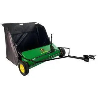 John Deere 42-Inch Trailed Lawn Sweeper  24 Cu. Ft. Capacity, Adjustable Brush Height, Heavy-Duty Construction