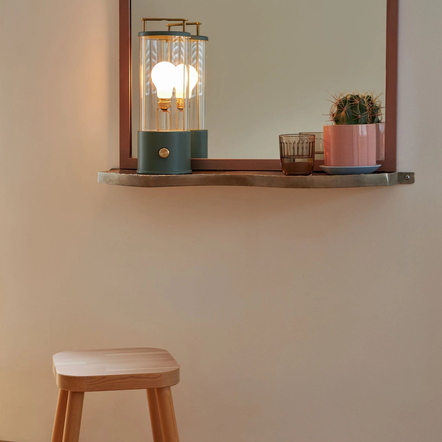 The Muse 1.0 Portable Lamp in Pleasure Garden Green