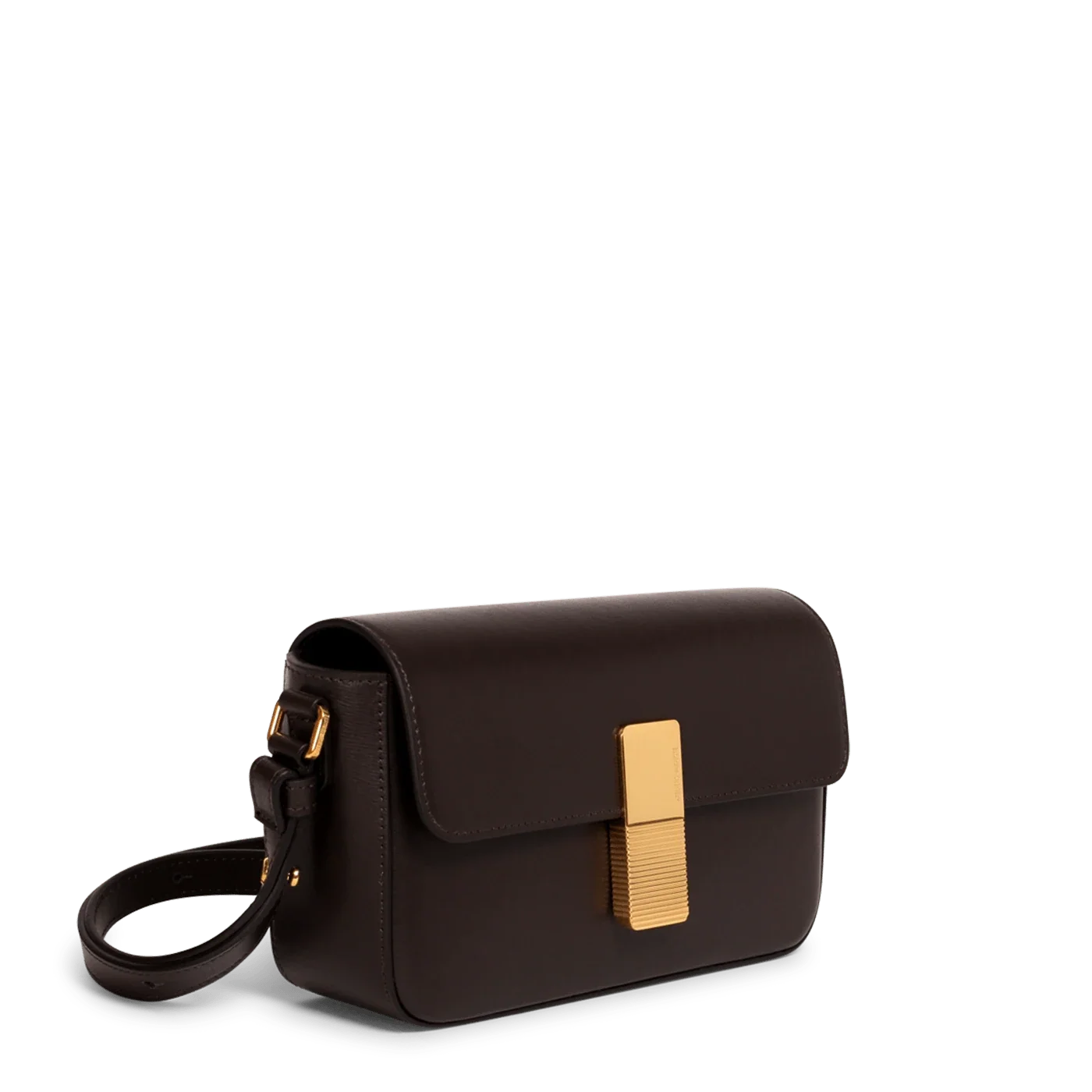 Monceau Baguette - Cuir Box Chocolat